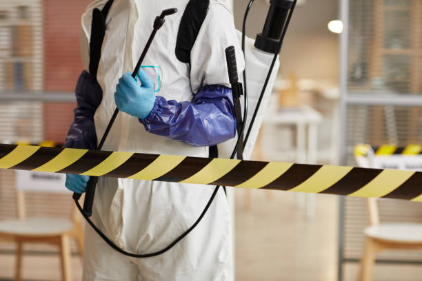 Professional Unattended Death Cleanup technician working in Chestnut Hill, MA